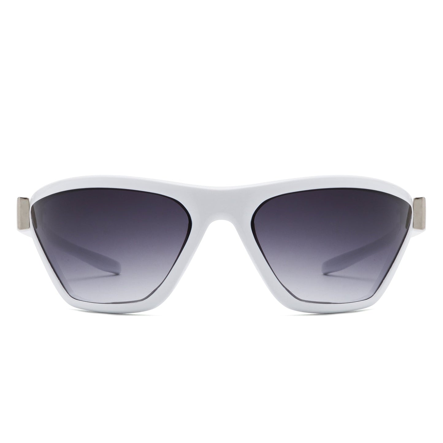 Luminize - Square Mirrored Wrap Around Sport Sunglasses